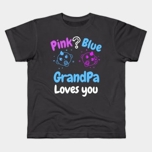 Pink or Blue Grandma Loves you Kids T-Shirt